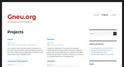 Desktop Screenshot of gneu.org